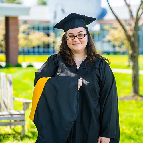 Saige Allard, Thomas Graduate Student in One Year Master's Program