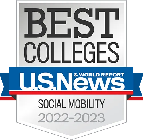 Thomas college is ranked in the top performers for social mobility out of 171 regional universities north