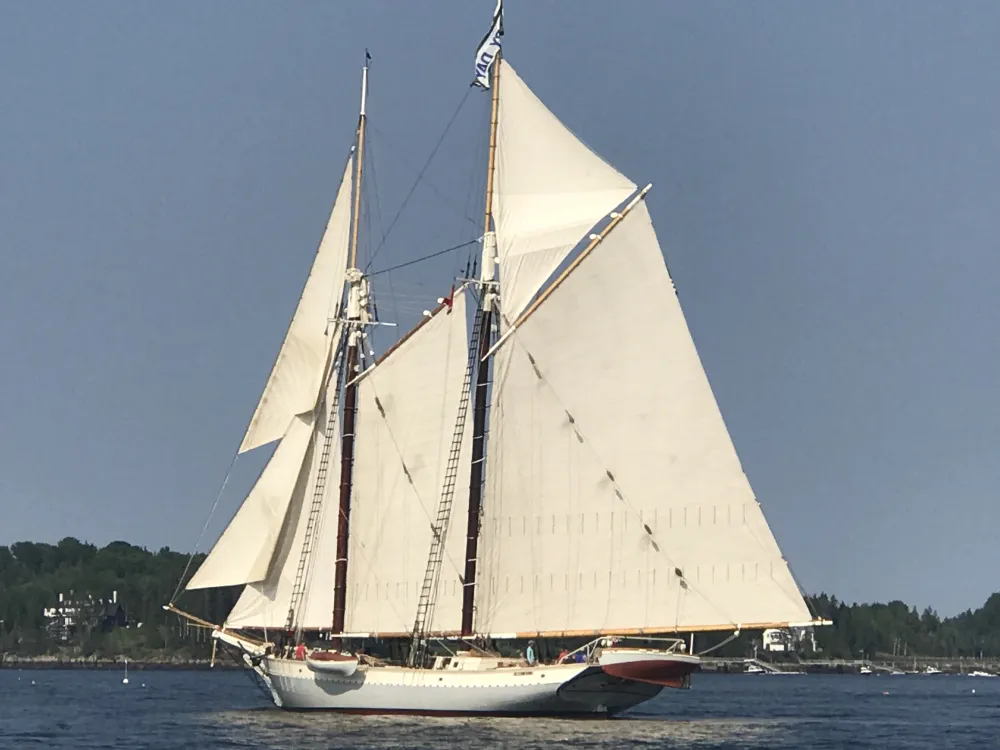 The Schooner Mary Day on Penobscot Bay