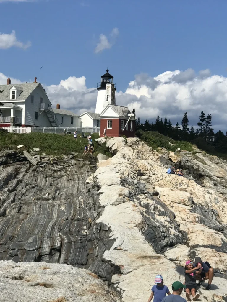 Pemaquid Point, Maine and Lighthouse