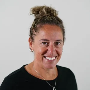 Andrea Thebarge, VP of Intercollegiate Athletics