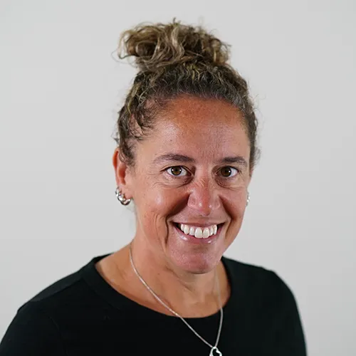 Andrea Thebarge, VP of Intercollegiate Athletics