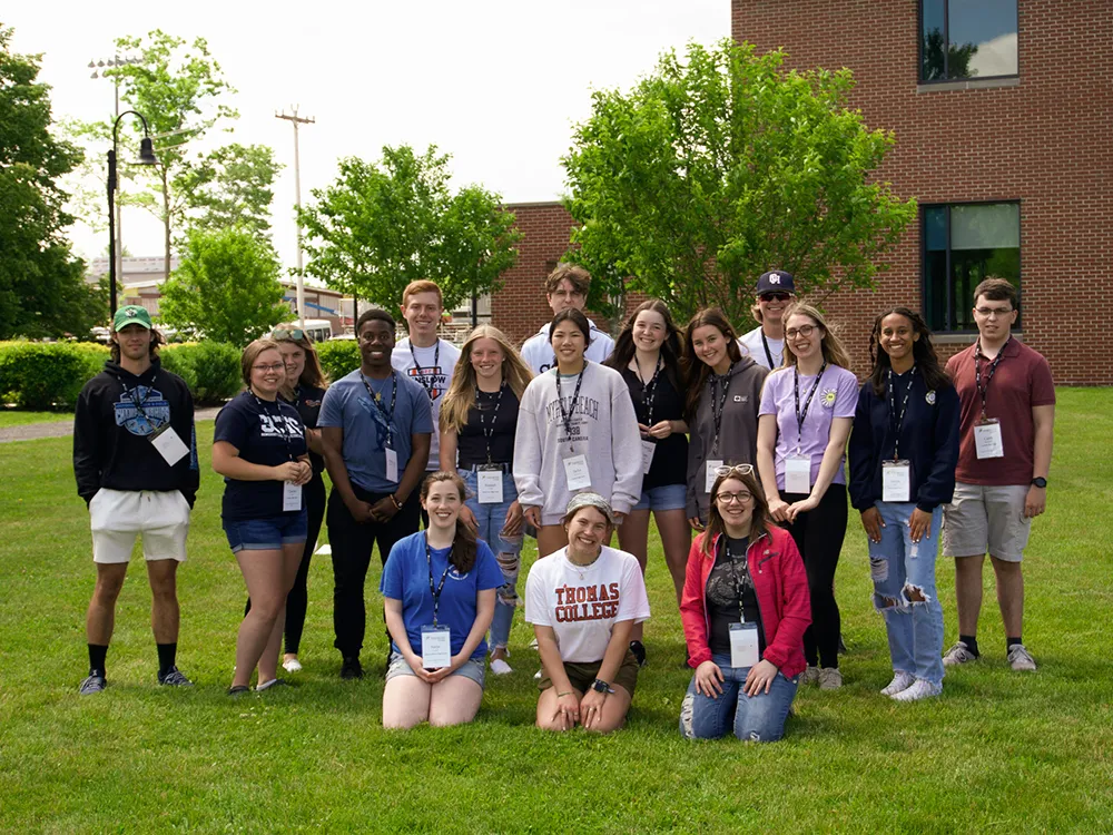 Group of International Students at Thomas College
