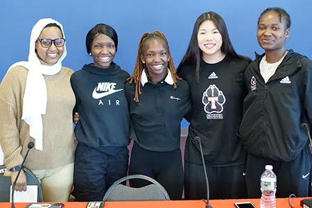Group of International Students at Thomas College