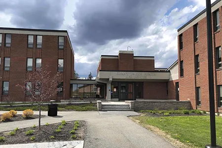 Grant, Parks, Heath (GPH) Front Entrance: Thomas College Residence Halls