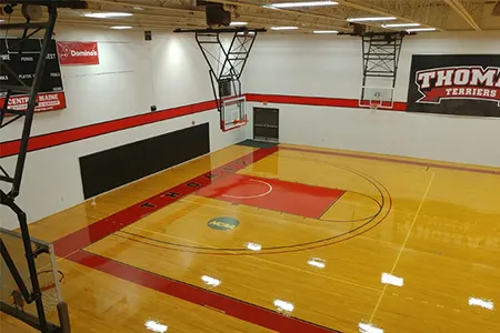 Larry Mahaney Gymnasium: Athletic Facilities for Rent: Thomas College