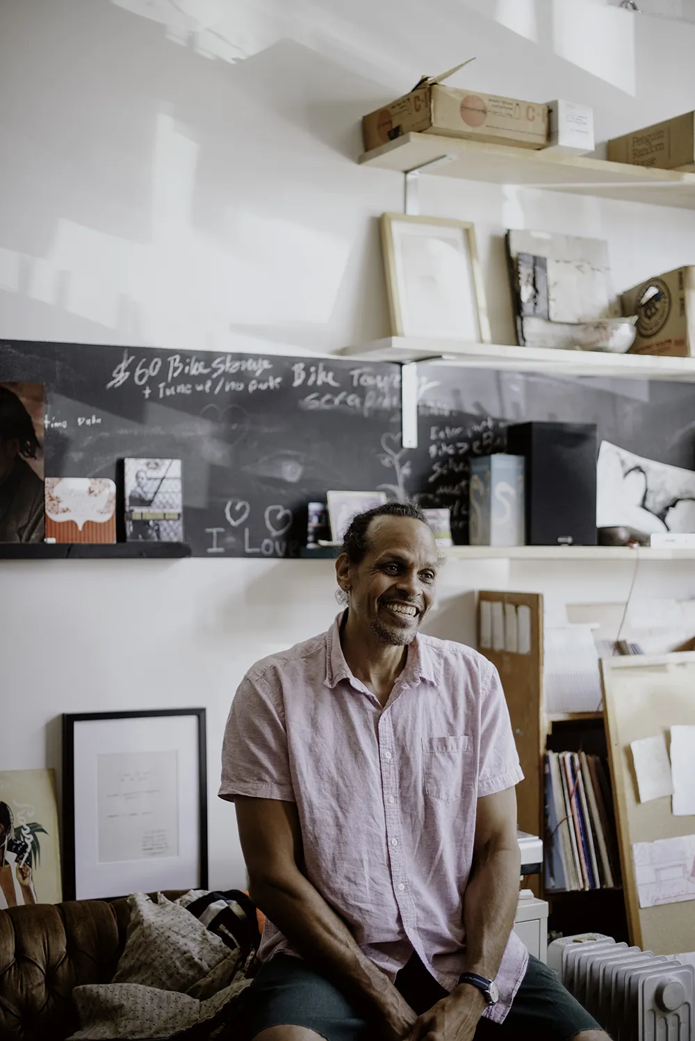Ross Gay, author of "The Book of Delights". Photo credit: Natasha Komoda