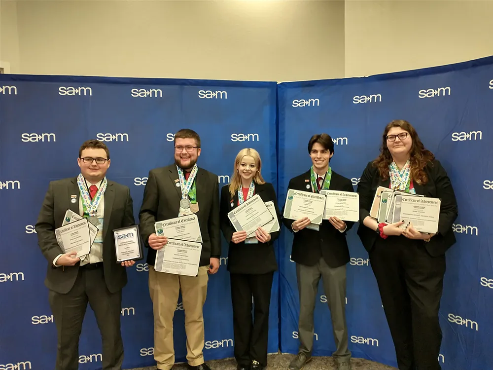 SAM International Business Competition Student Winners