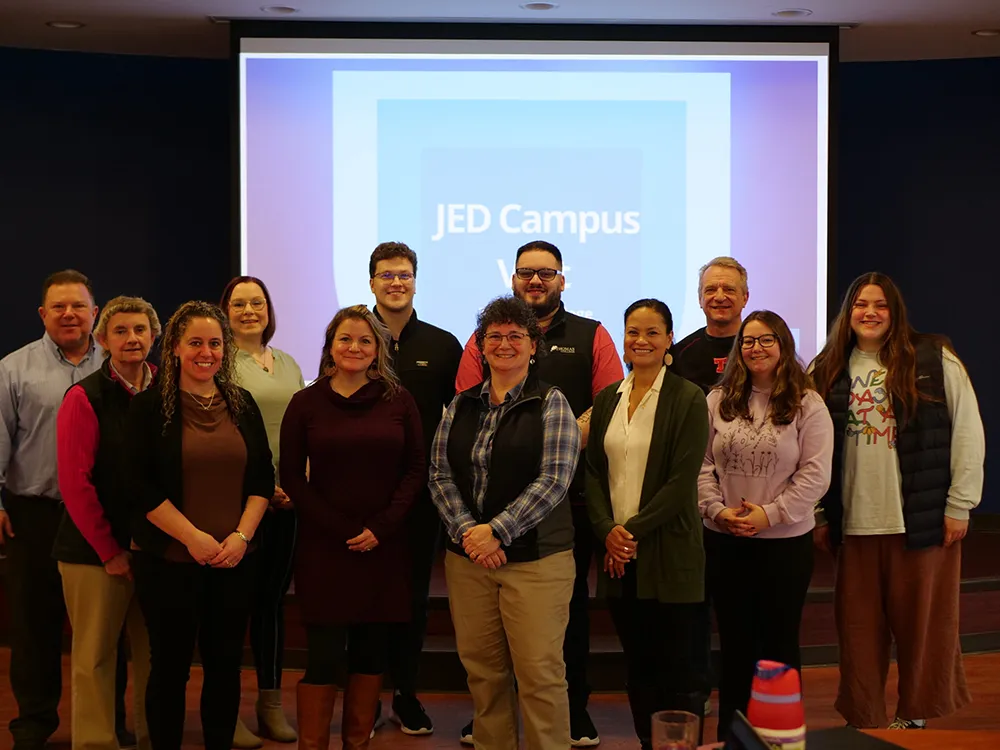 Thomas College Mental Health Team. Thomas College is a JED campus.