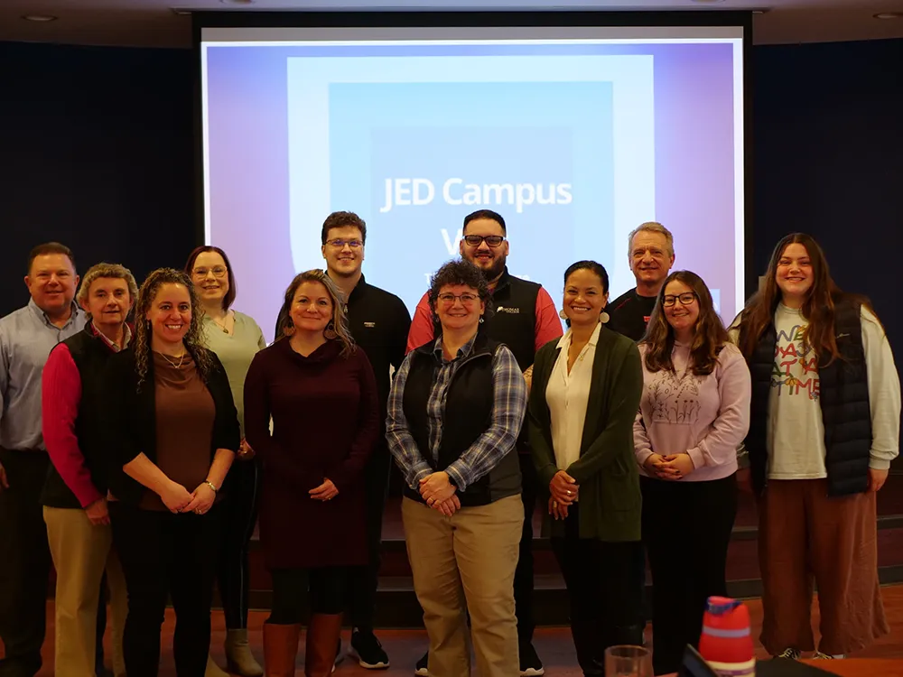 Jeannine Ross is an advocate for mental health for Thomas College students, staff, and faculty