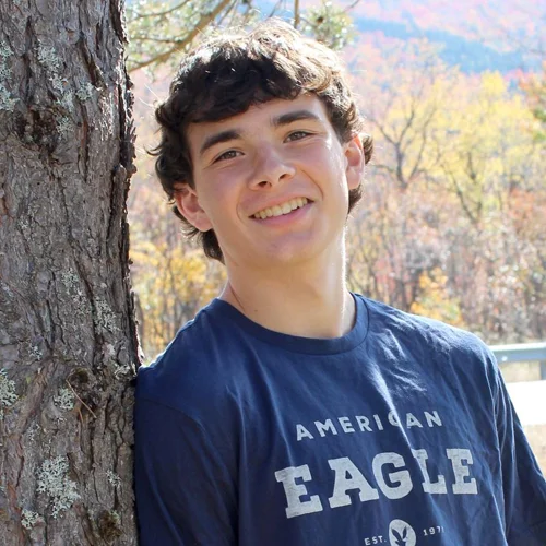 Thomas College Student Ambassador Ethan Corrigan