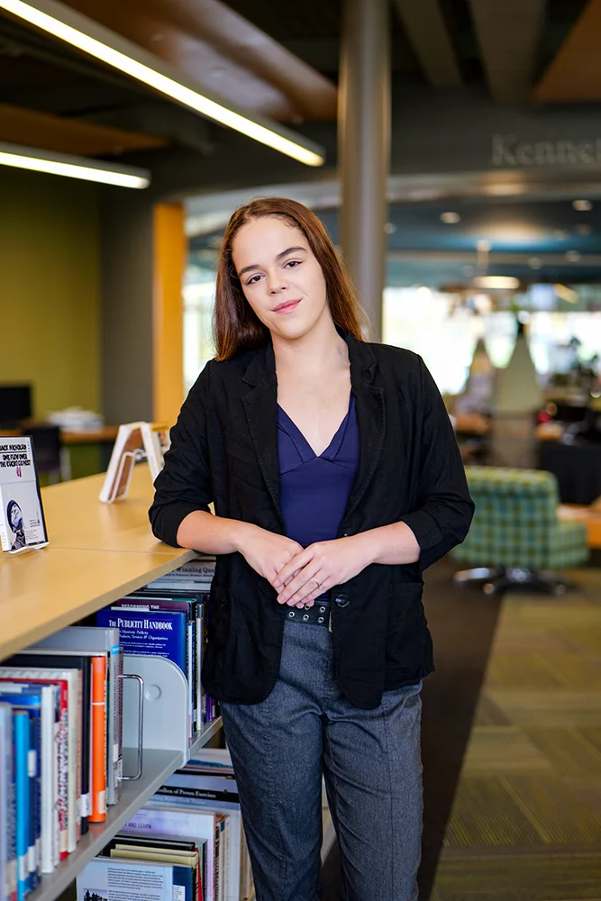 Thomas College student Bri Roach persevered through a lot during her time as a college student.