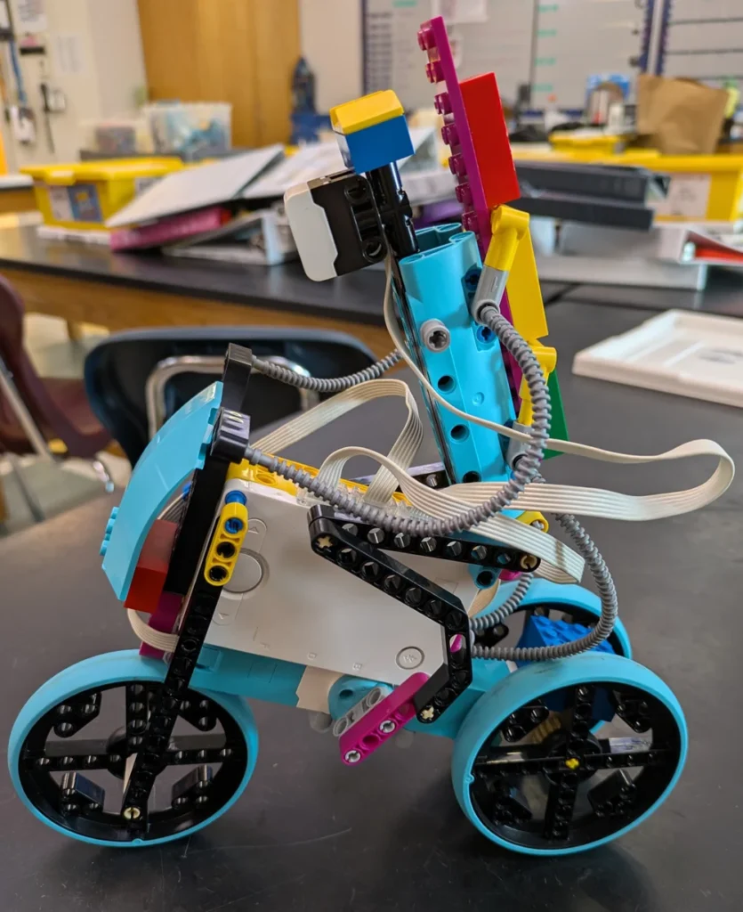 Completed Lego Robot