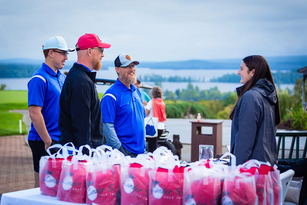 golfers at the Lunder Scholars Golf Tournament 2025 helped raise $350k for student scholarships