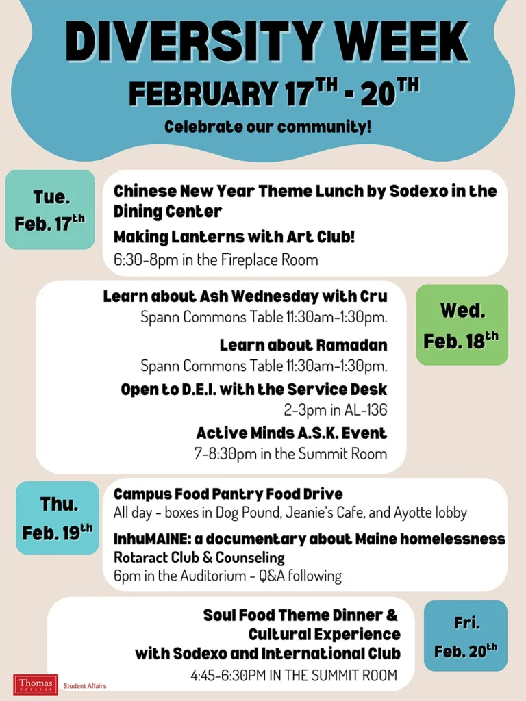 Diversity Week 2026 Schedule