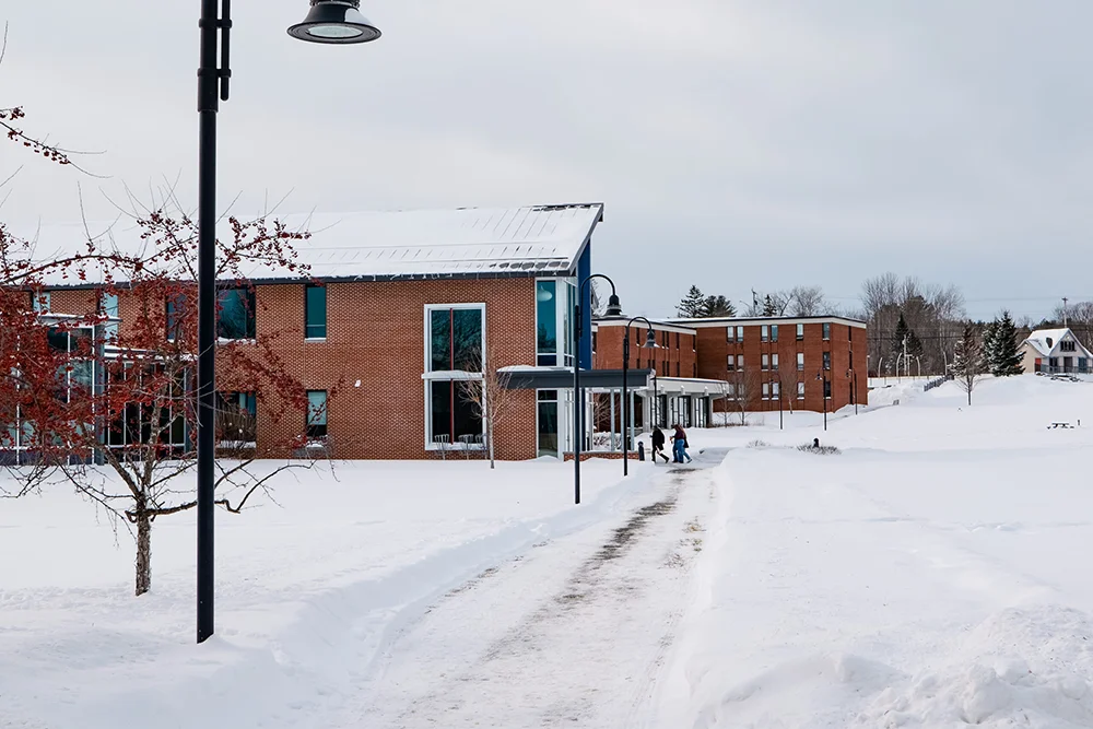 Thomas College campus in Waterville, Maine has partnered with Gould Academy to offer graduate education to its employees for a discount.