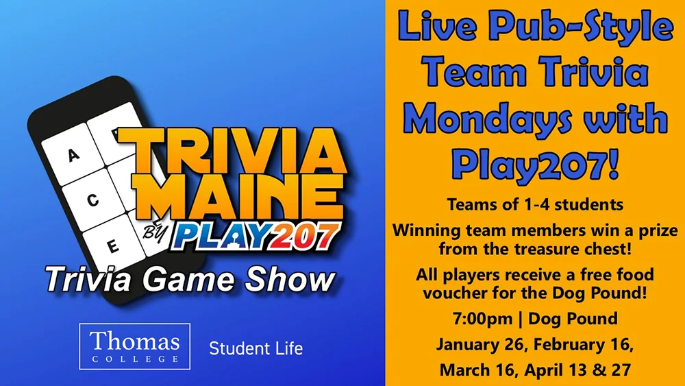 Live, Pub-Style Team Trivia Mondays with Play207