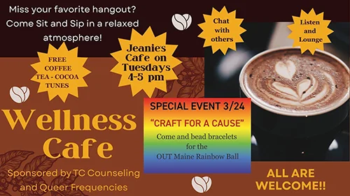 Wellness Cafe with Queer Frequencies - February 24