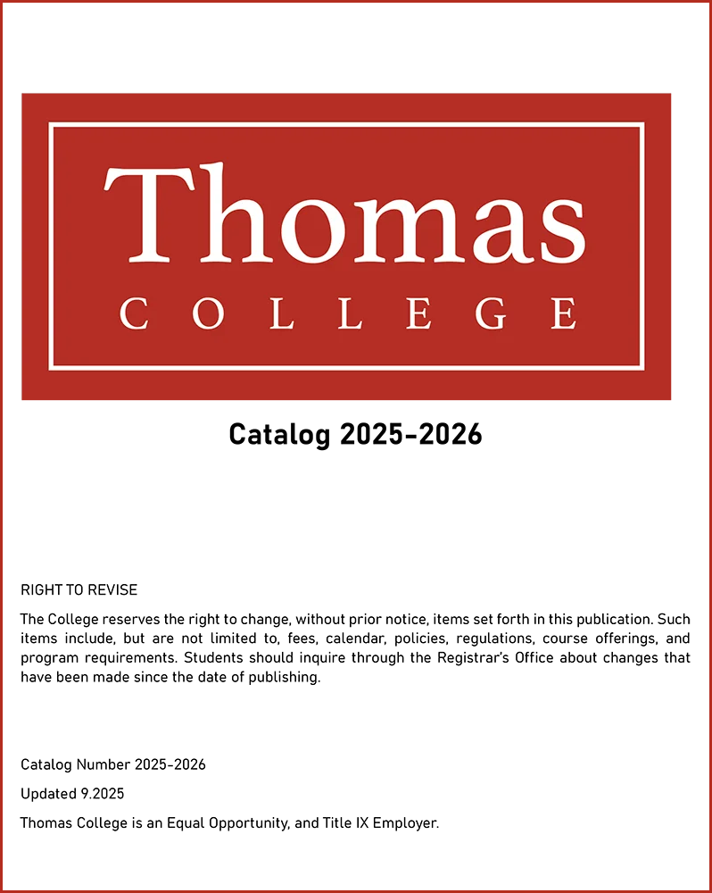 Thomas College 2025-2026 Course Catalog