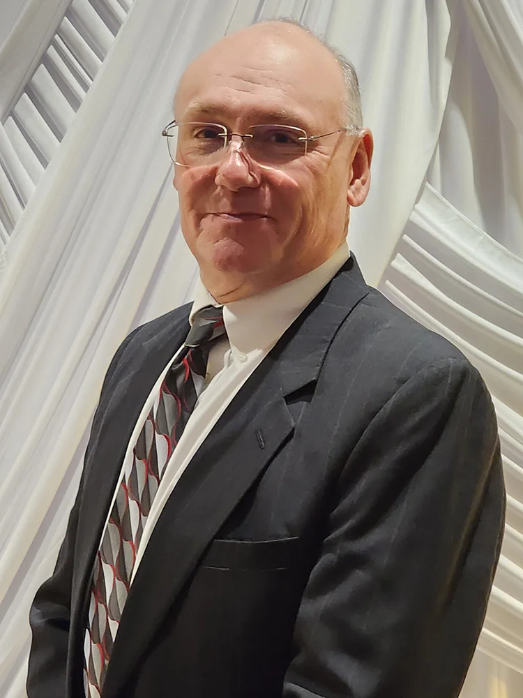 Thomas College board of trustee and alumnus Jeff Hubert