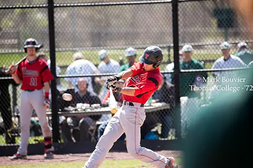 Thomas College baseball game captured by alum Mark Bouvier