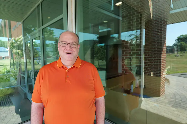 John Gullotti, graduate of Thomas College's Master's in Educational Leadership program and gaining confidence as a special education teacher.