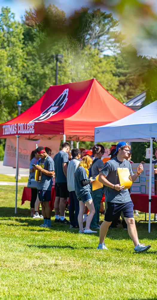 Visit Thomas College, attend an open house. Get on campus and feel the difference once you're here.